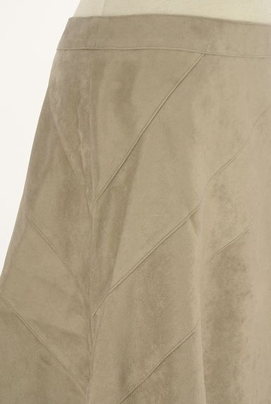 Reflect（リフレクト）の古着「フェイクスウェード膝下フレアスカート（スカート）」大画像５へ