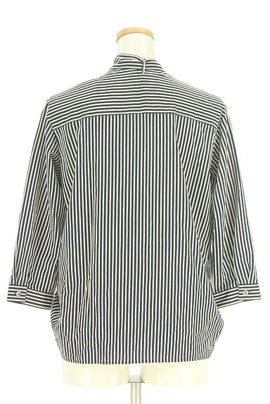 クリックで大画像表示 Reflect(リフレクト)の古着「ボウタイ付きストライプブラウス(カットソー・プルオーバー)」大画像2へ