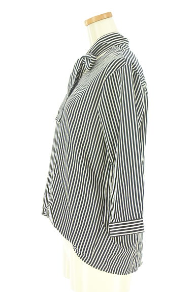 クリックで大画像表示 Reflect(リフレクト)の古着「ボウタイ付きストライプブラウス(カットソー・プルオーバー)」大画像3へ