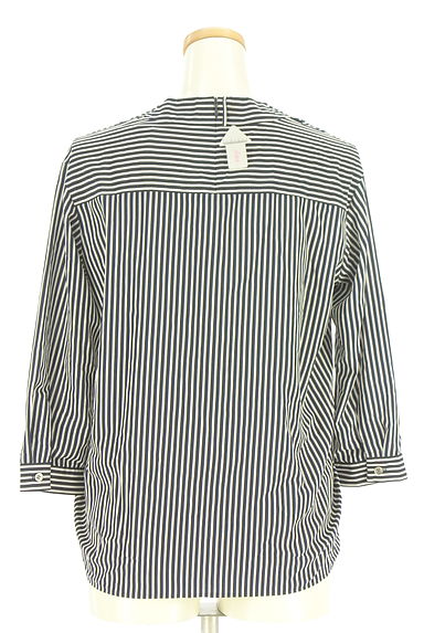 クリックで大画像表示 Reflect(リフレクト)の古着「ボウタイ付きストライプブラウス(カットソー・プルオーバー)」大画像4へ