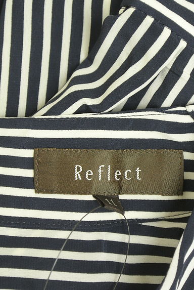 クリックで大画像表示 Reflect(リフレクト)の古着「ボウタイ付きストライプブラウス(カットソー・プルオーバー)」大画像6へ