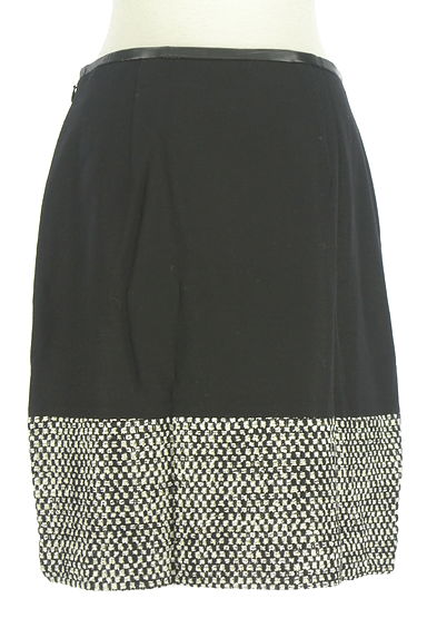 クリックで大画像表示 Reflect(リフレクト)の古着「ラメツイード切替膝丈スカート(スカート)」大画像2へ