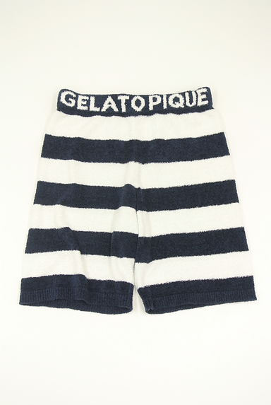 gelato pique（ジェラートピケ）の古着「GELATO PIQUE HOMME ボーダーハーフパンツ（ショートパンツ・ハーフパンツ）」大画像１へ