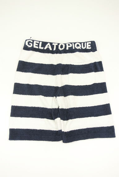 gelato pique（ジェラートピケ）の古着「GELATO PIQUE HOMME ボーダーハーフパンツ（ショートパンツ・ハーフパンツ）」大画像２へ