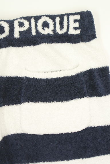 gelato pique（ジェラートピケ）の古着「GELATO PIQUE HOMME ボーダーハーフパンツ（ショートパンツ・ハーフパンツ）」大画像３へ