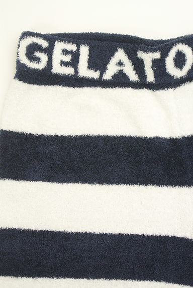 gelato pique（ジェラートピケ）の古着「GELATO PIQUE HOMME ボーダーハーフパンツ（ショートパンツ・ハーフパンツ）」大画像４へ