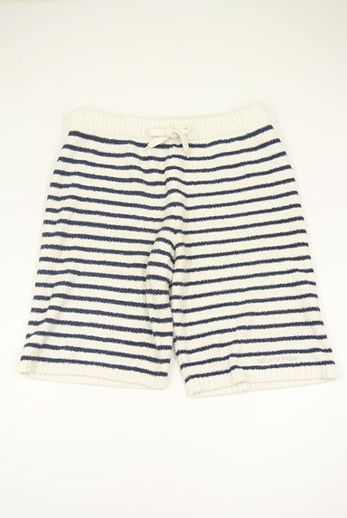 gelato pique（ジェラートピケ）の古着「GELATO PIQUE HOMME ボーダーハーフパンツ（ショートパンツ・ハーフパンツ）」大画像１へ