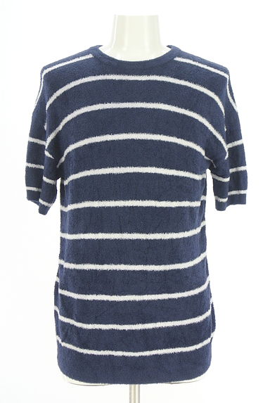 gelato pique（ジェラートピケ）の古着「GELATO PIQUE HOMME ボーダーニット（ニット）」大画像１へ