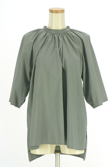 ROPE（ロペ）の古着「フレア五分袖ブラウス（カットソー・プルオーバー）」大画像１へ