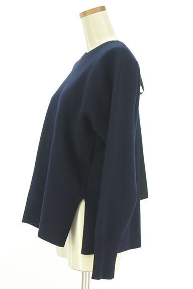 LANVIN en Bleu（ランバンオンブルー）の古着「バックリボンニット（ニット）」大画像３へ
