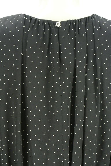 ROPE（ロペ）の古着「ボリューム袖ドットロングワンピース（ワンピース・チュニック）」大画像５へ