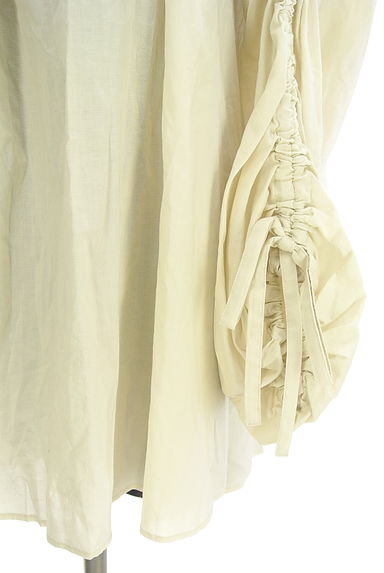 クリックで大画像表示 BABYLONE(バビロン)の古着「ドロストボリュームスリーブブラウス(カットソー・プルオーバー)」大画像5へ