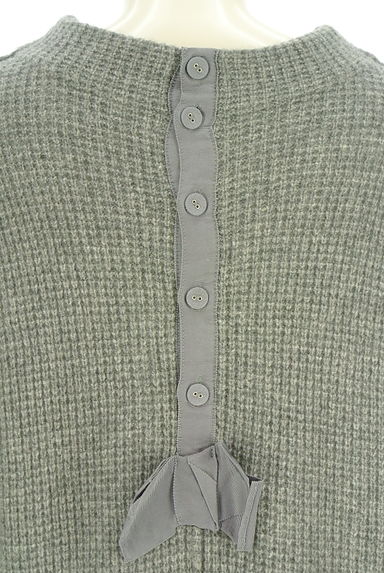 LANVIN en Bleu（ランバンオンブルー）の古着「バックリボンオーバーサイズニット（ニット）」大画像４へ