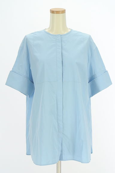 Mila Owen（ミラオーウェン）の古着「ノーカラーシャツ（ブラウス）」大画像１へ