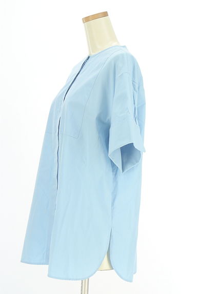 Mila Owen（ミラオーウェン）の古着「ノーカラーシャツ（ブラウス）」大画像３へ