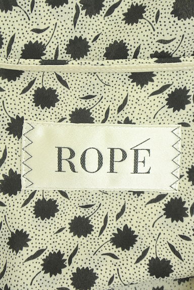 ROPE（ロペ）の古着「イレギュラーヘム花柄ロングシフォンワンピース（ワンピース・チュニック）」大画像６へ