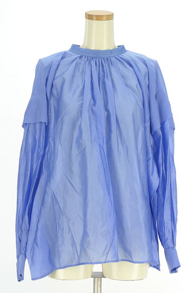 ROPE（ロペ）の古着「光沢シアーブラウス（カットソー・プルオーバー）」大画像１へ