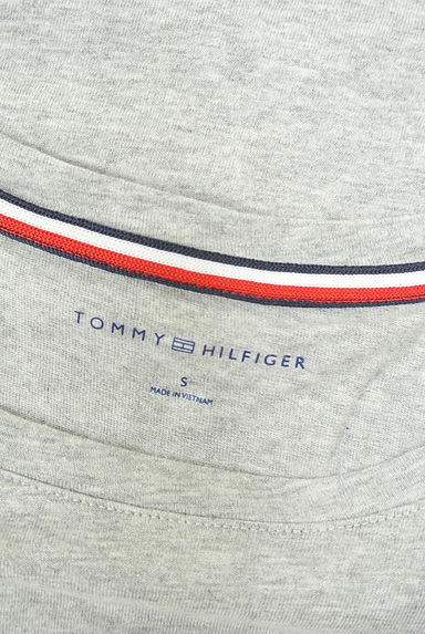 TOMMY HILFIGER（トミーヒルフィガー）の古着「立体シルバーロゴTシャツ（Ｔシャツ）」大画像６へ