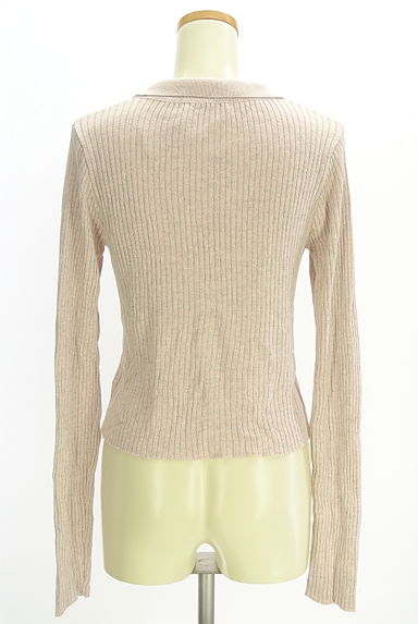 クリックで大画像表示 Kastane(カスタネ)の古着「ダブルジップリブニットカーディガン(カーディガン・ボレロ)」大画像2へ