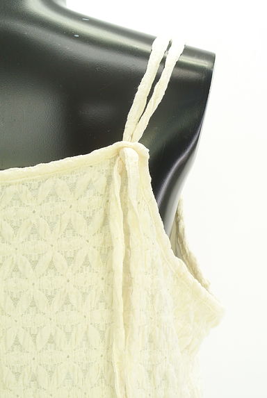 クリックで大画像表示 Kastane(カスタネ)の古着「レースロングキャミワンピース(キャミワンピース)」大画像4へ