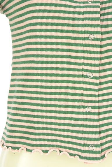 Kastane（カスタネ）の古着「メロウフリル5分袖カーディガン（カーディガン・ボレロ）」大画像４へ