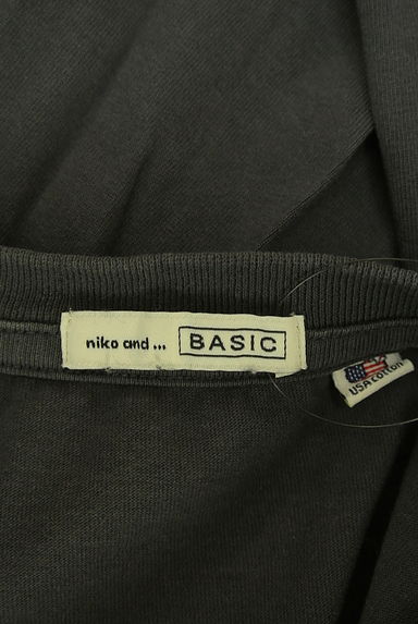 niko and...（ニコ アンド）の古着「ノースリコットンカットソー（Ｔシャツ）」大画像６へ
