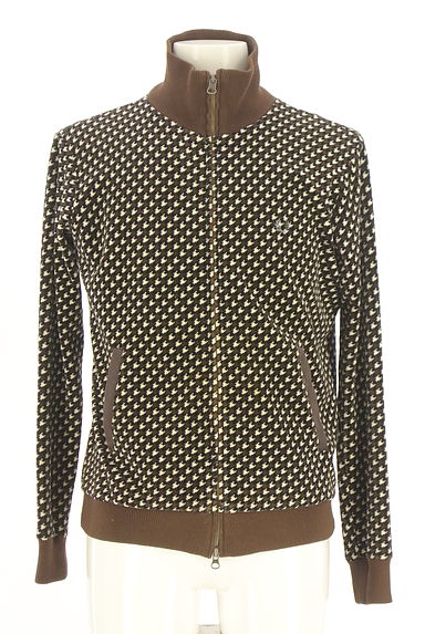 FRED PERRY（フレッドペリー）の古着「ダブルジップベロアカーディガン（カーディガン）」大画像１へ