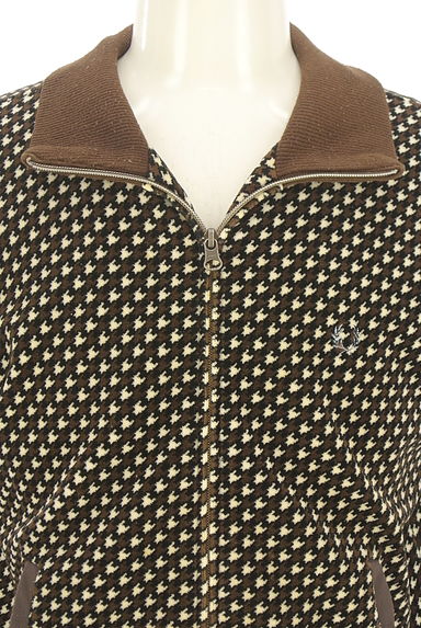 FRED PERRY（フレッドペリー）の古着「ダブルジップベロアカーディガン（カーディガン）」大画像４へ