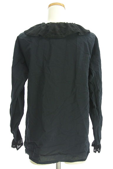 Samansa Mos2（サマンサモスモス）の古着「シフォン襟コットンブラウス（ブラウス）」大画像２へ