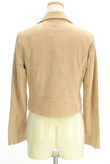 クリックで大画像表示 dazzlin(ダズリン)の古着「スウェード調ライダースジャケット(ジャケット)」大画像2へ