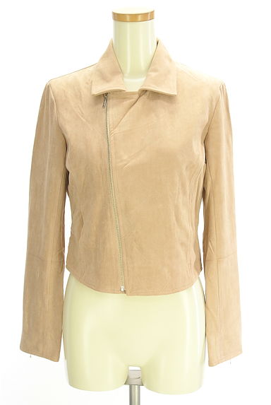 クリックで大画像表示 dazzlin(ダズリン)の古着「スウェード調ライダースジャケット(ジャケット)」大画像4へ