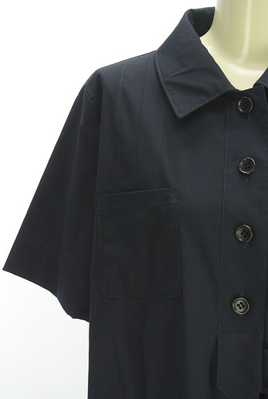 クリックで大画像表示 FRAPBOIS(フラボア)の古着「アシメジャガードロングフレアワンピース(ワンピース・チュニック)」大画像5へ