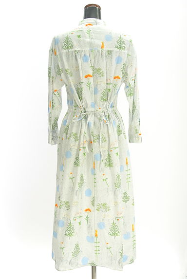 haupia（ハウピア）の古着「イラストプリントロングシャツワンピース（ワンピース・チュニック）」大画像２へ