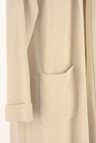 クリックで大画像表示 Apuweiser riche(アプワイザーリッシェ)の古着「ファー付きフーディロングカーディガン(カーディガン・ボレロ)」大画像4へ