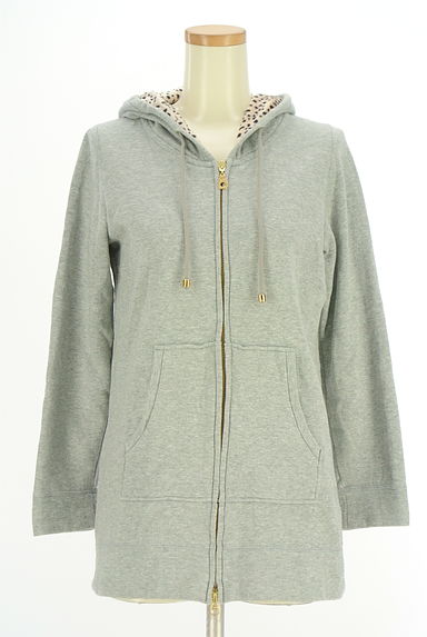 クリックで大画像表示 ROPE(ロペ)の古着「ミドル丈裏起毛パーカー(スウェット・パーカー)」大画像1へ