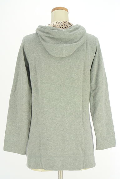 クリックで大画像表示 ROPE(ロペ)の古着「ミドル丈裏起毛パーカー(スウェット・パーカー)」大画像2へ