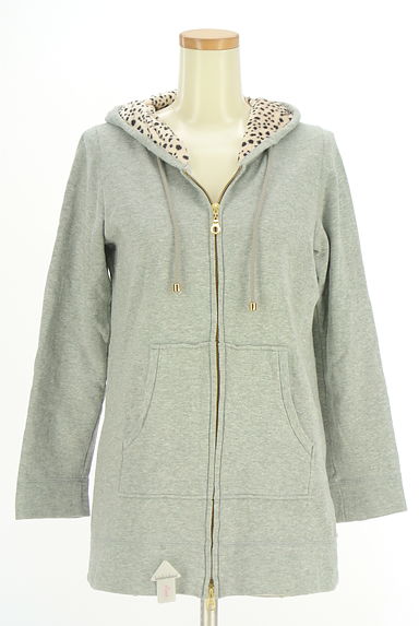 クリックで大画像表示 ROPE(ロペ)の古着「ミドル丈裏起毛パーカー(スウェット・パーカー)」大画像4へ