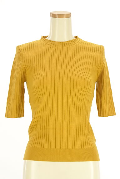 JUSGLITTY（ジャスグリッティー）の古着「五分袖リブニット（ニット）」大画像１へ