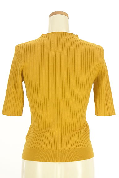 JUSGLITTY（ジャスグリッティー）の古着「五分袖リブニット（ニット）」大画像２へ