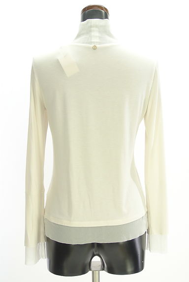 MARECHAL TERRE（マルシャル・テル）の古着「チュール切替ハイネックカットソー（カットソー・プルオーバー）」大画像２へ