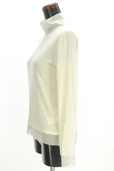 MARECHAL TERRE（マルシャル・テル）の古着「チュール切替ハイネックカットソー（カットソー・プルオーバー）」大画像３へ