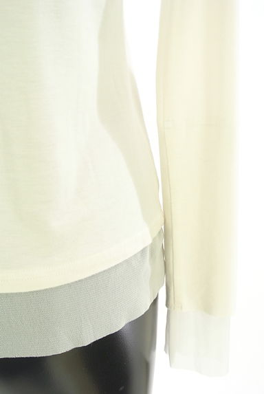 MARECHAL TERRE（マルシャル・テル）の古着「チュール切替ハイネックカットソー（カットソー・プルオーバー）」大画像５へ