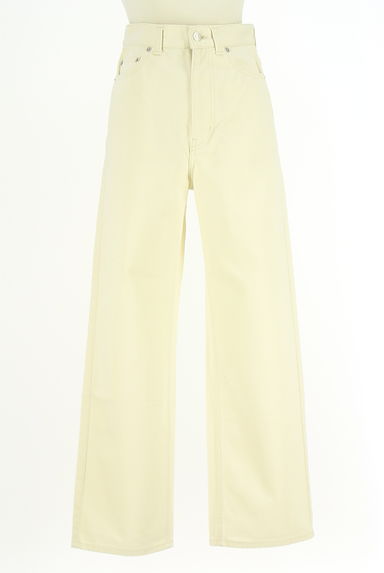 TOMORROWLAND（トゥモローランド）の古着「MACPHEE ハイウエストストレートパンツ（デニムパンツ）」大画像１へ