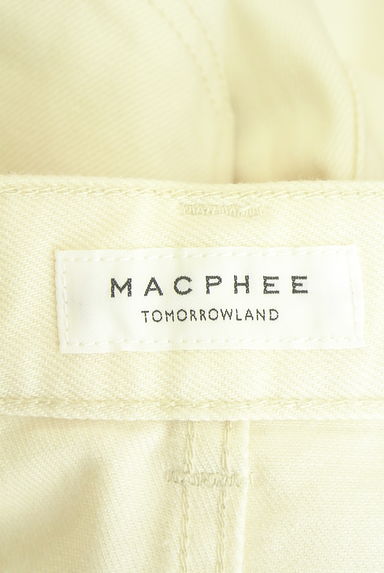 TOMORROWLAND（トゥモローランド）の古着「MACPHEE ハイウエストストレートパンツ（デニムパンツ）」大画像６へ