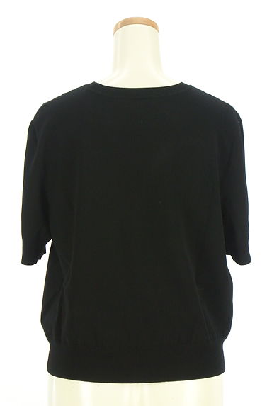 クリックで大画像表示 Theory(セオリー)の古着「フロント切替半袖ハイゲージニット(ニット)」大画像2へ