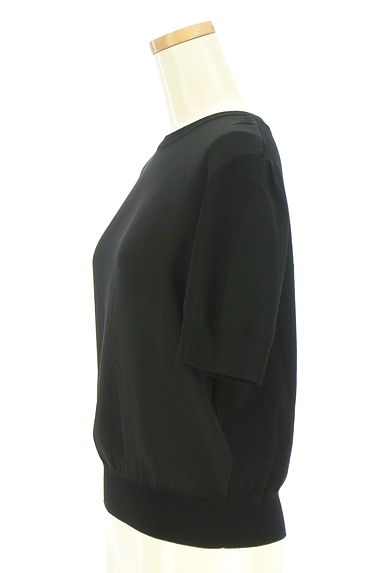 クリックで大画像表示 Theory(セオリー)の古着「フロント切替半袖ハイゲージニット(ニット)」大画像3へ