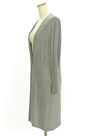 INDIVI（インディヴィ）の古着「ニットロングカーディガン（ジャケット）」大画像３へ