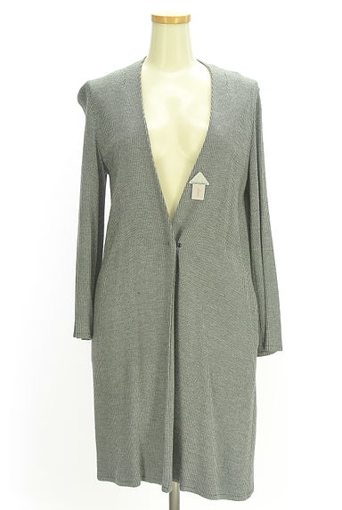 INDIVI（インディヴィ）の古着「ニットロングカーディガン（ジャケット）」大画像４へ