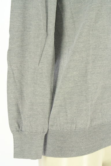 INDIVI（インディヴィ）の古着「Vネックハイゲージニット（ニット）」大画像５へ