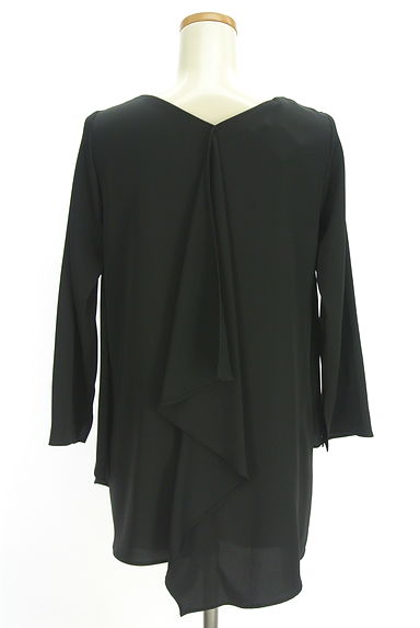 LAUTREAMONT（ロートレアモン）の古着「バックフリルミドル丈ブラウス（カットソー・プルオーバー）」大画像２へ